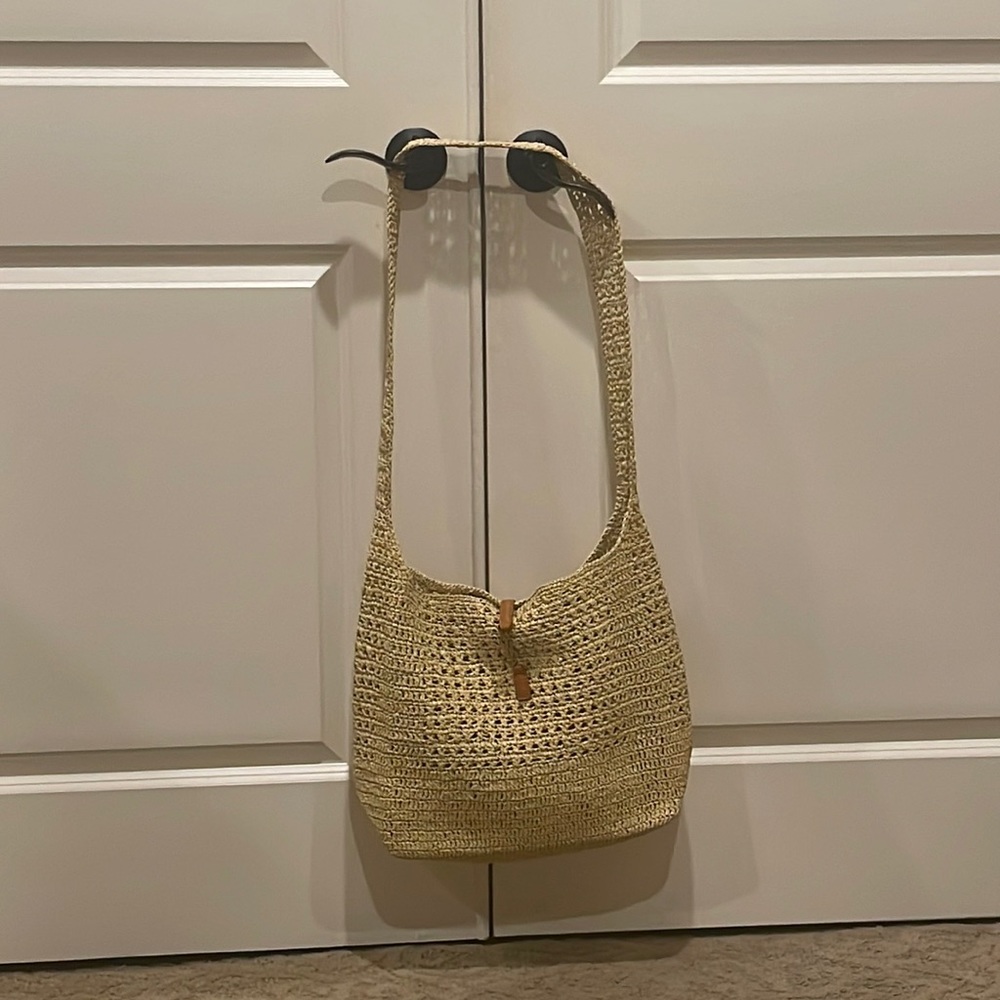 Raffia Satchel